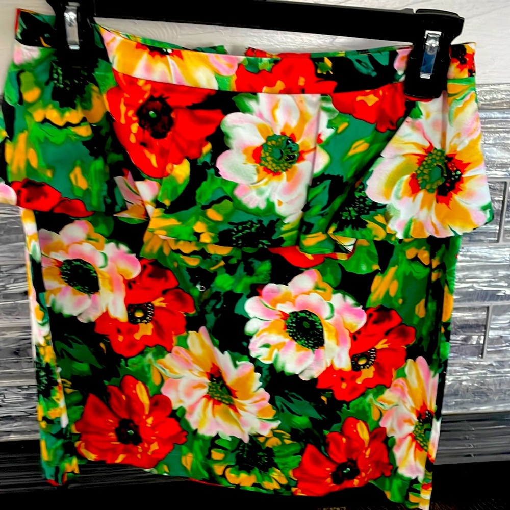 Peplum pencil skirt - Forever 21